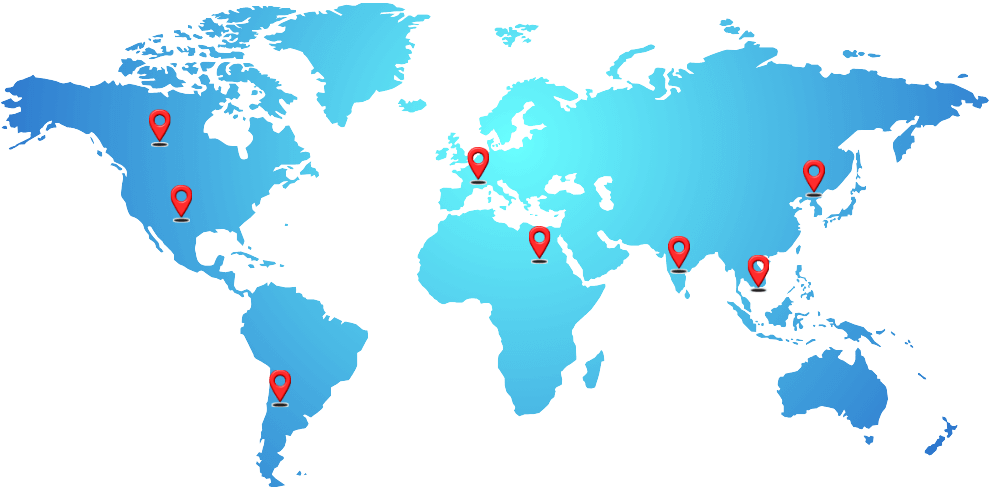 World Map Demographic Distribution